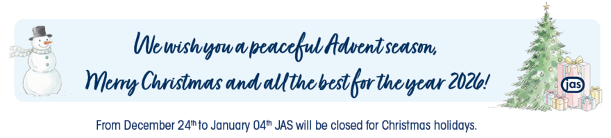 The JAS team wishes you a Merry Christmas!